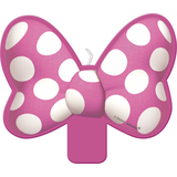 Disney Minnie Mouse Bow Wax Candle, Pink, 4-in, for Birthday Party Front_Flat