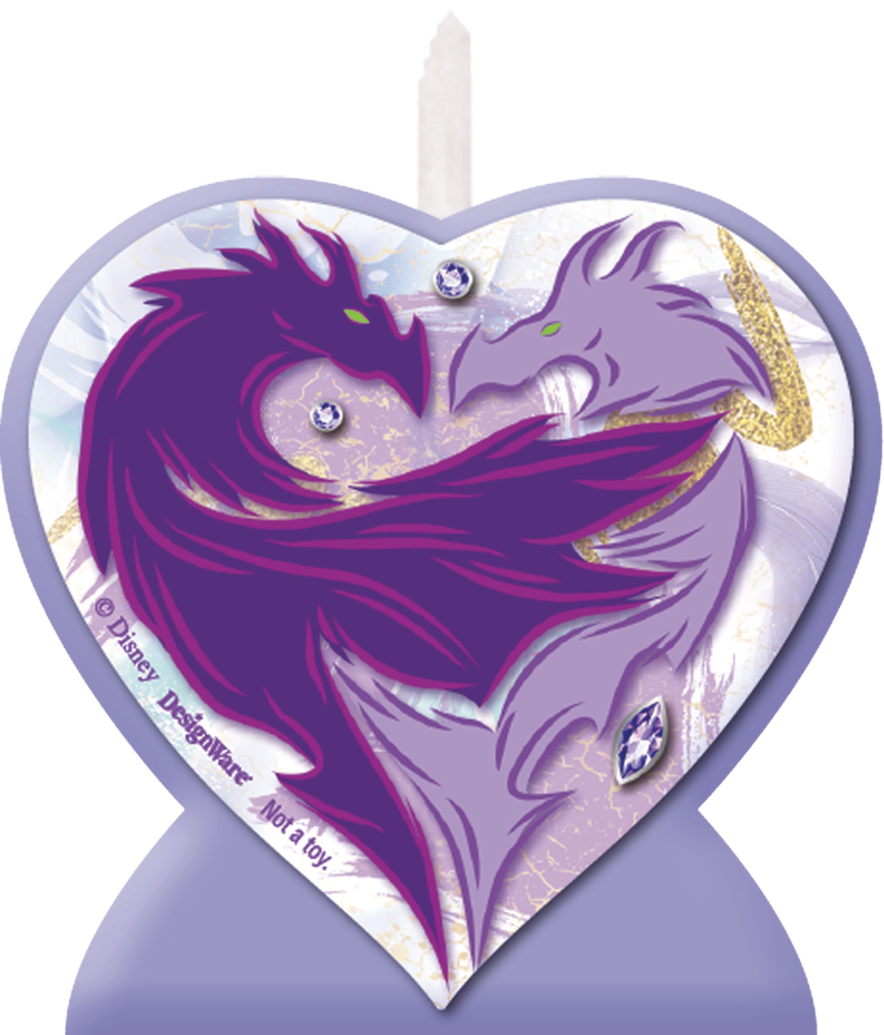 Descendants 2 Birthday Candles, 4-pk Front_Flat