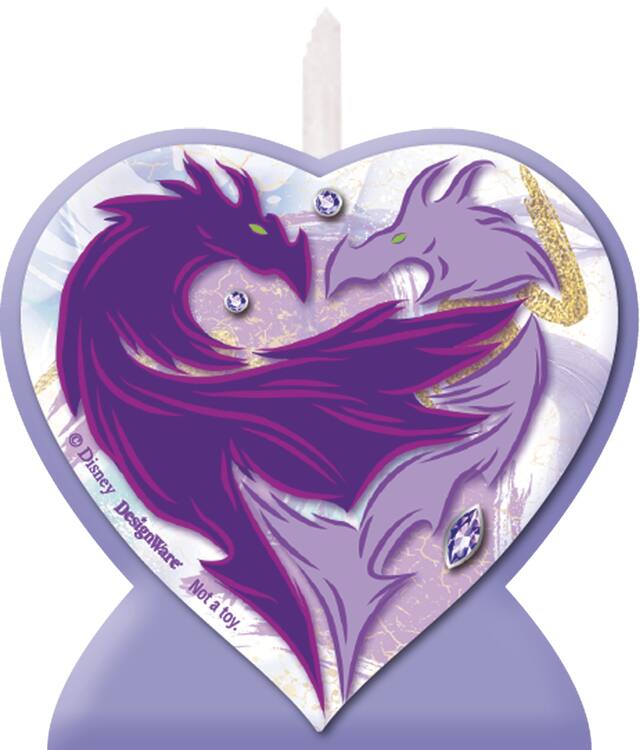 Descendants 2 Birthday Candles, 4-pk Front_Flat