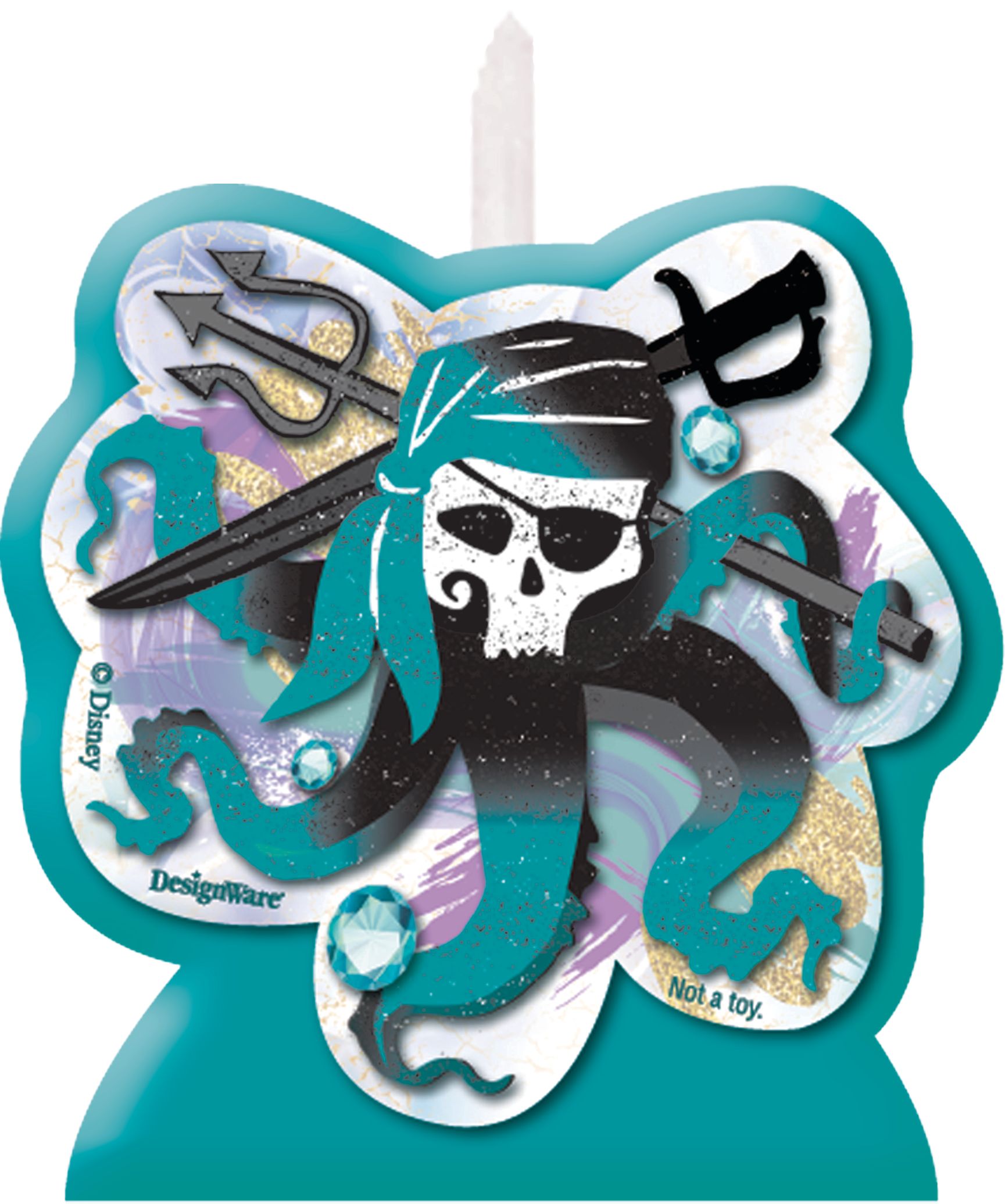 Descendants 2 Birthday Candles, 4-pk Front_Flat