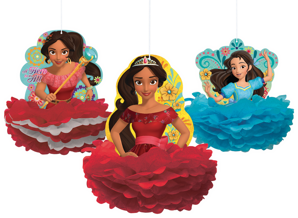 Elena Of Avalor Honeycomb Decorations 3 Pc Canadian Tire