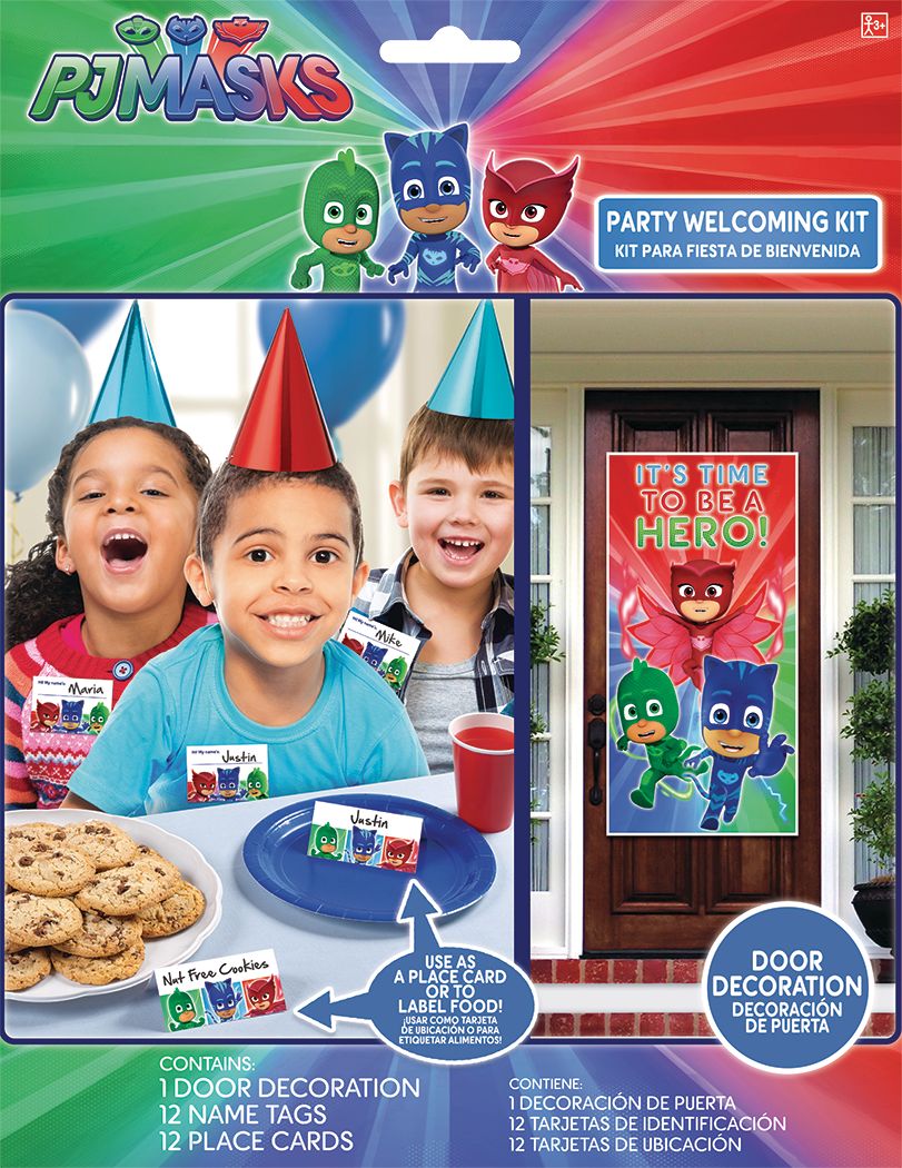 PJ Masks Party Welcome Kit, 12-pk Front_Flat