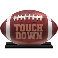 Affiche de table football ballon du gagnant Front_Flat