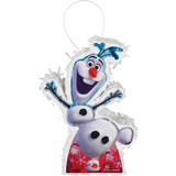Disney Frozen Olaf Pinata Hanging Decoration, White, 7-in, for Birthday Party Front_Flat