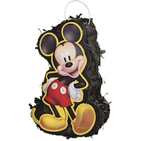 Mini Mickey Mouse Forever Birthday Party Pinata Decoration Front_Angled_Left