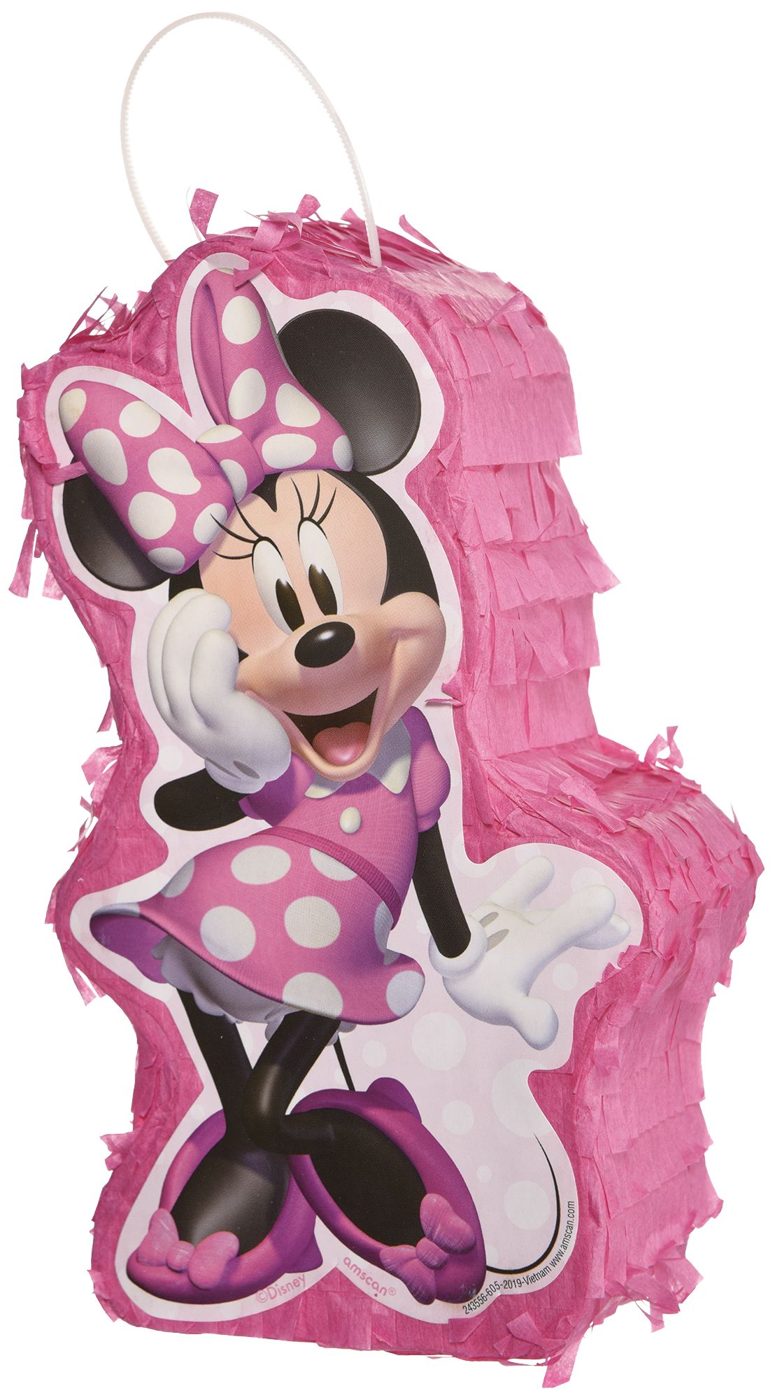 Décor de fête d'anniversaire à thème Disney Minnie Mouse pour