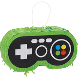 Jeu vidéo Level Up Mini Pinata décoratif pour fêtes d’anniversaire Front_Angled_Right