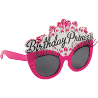 Pink Gemstone Birthday Princess Sunglasses Front_Angled_Right