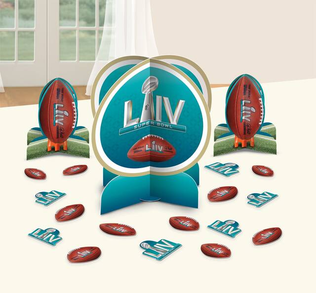 Kit de décoration de table Super Bowl, paq. 23 Composite_or_Mixed
