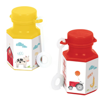 Friendly Farm Non-Toxic Mini Bubbles for Birthday Party Favours, 8-pk Composite_or_Mixed
