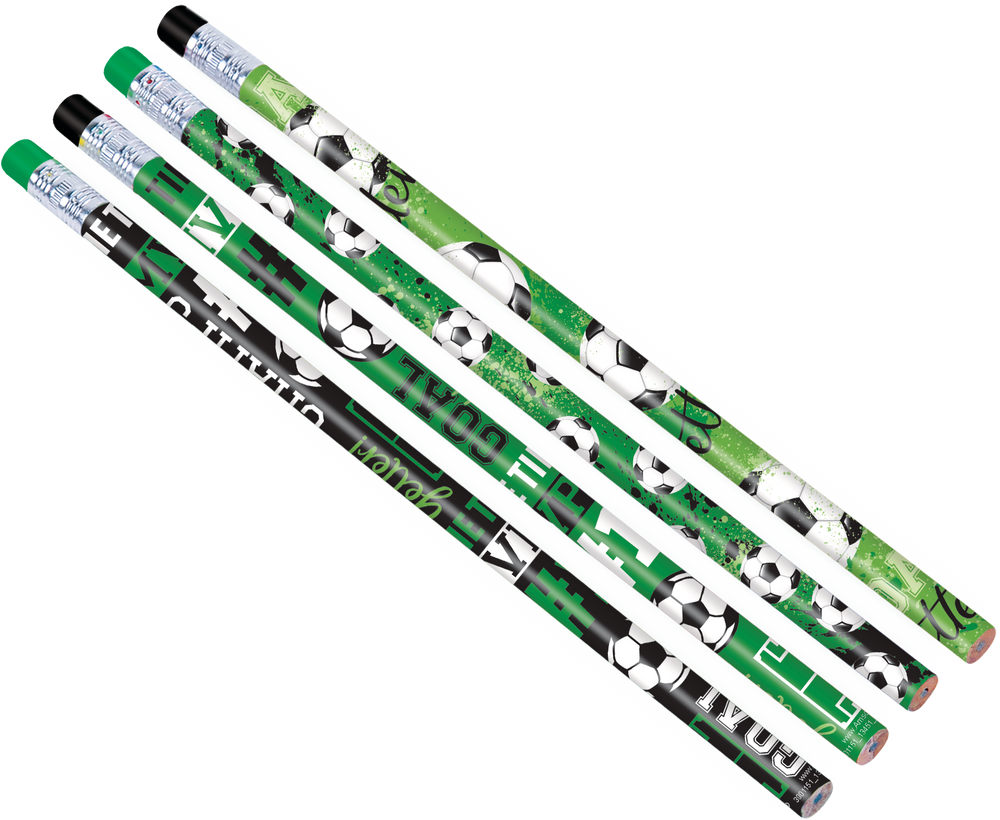 Goal Getter Soccer Pencils, 8pk Party City