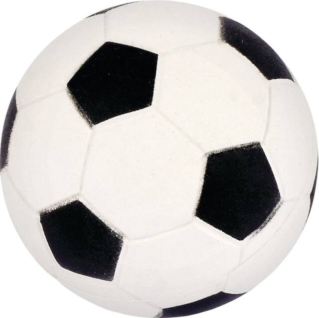 Soccer Rubber Bounce Balls, 4-pk Front_Flat