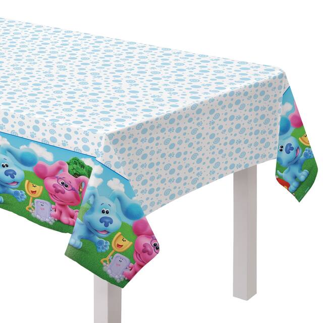 Blue's Clues Paper Table Cover CloseUp