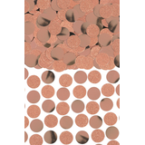 Confettis ronds métallisés, rose doré, 2,25 oz Composite_or_Mixed