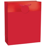 Paper Gift Bag, Red, 10.5-in, for Birthday/Valentine's Day Front_Angled_Right