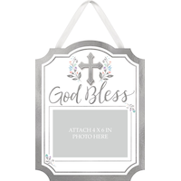 God Bless Holy Day Photo Frame Front_Flat
