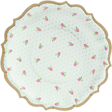 Tea Shape Plates, 8-pk Overhead_Flat