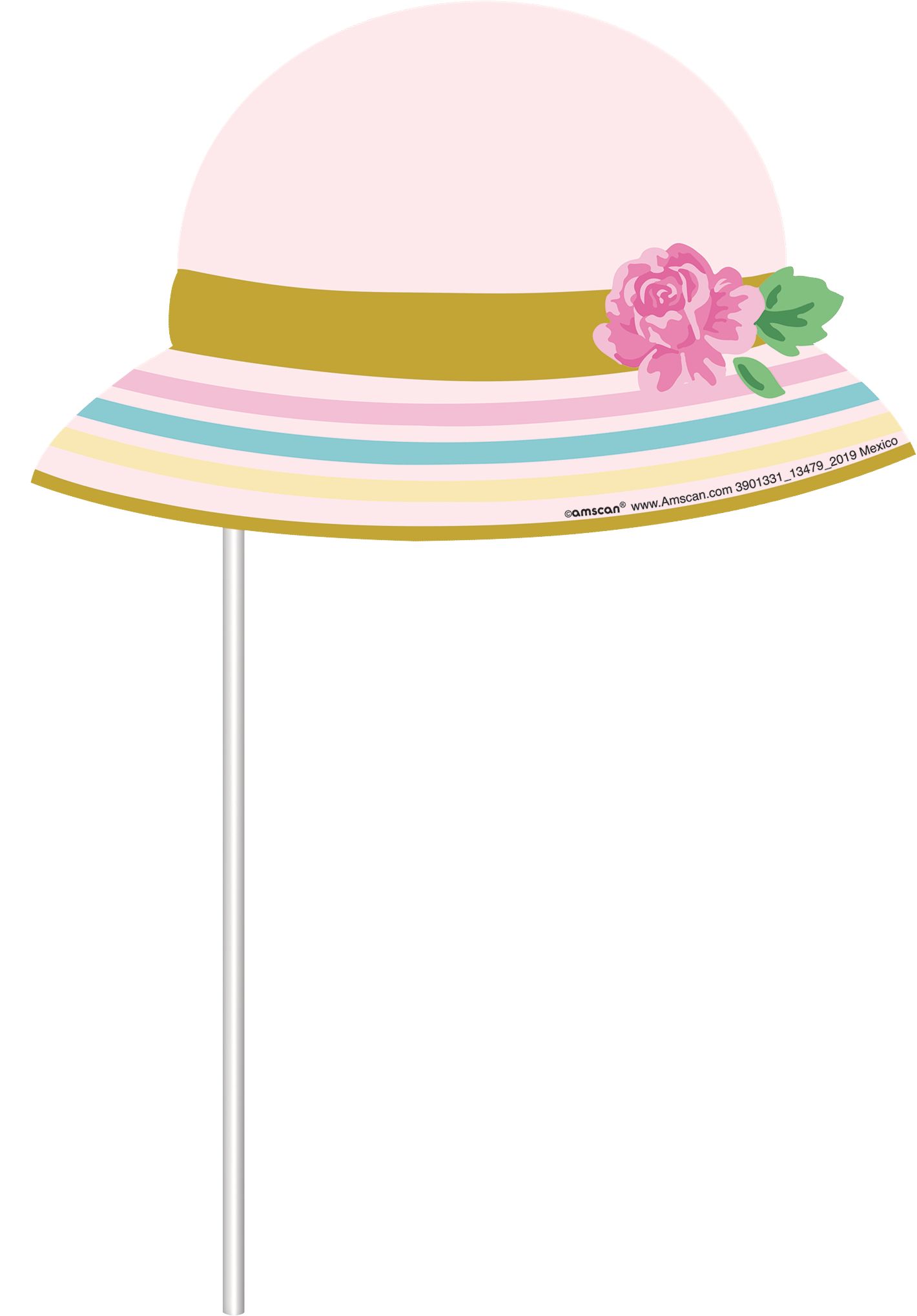 Tea Party Photo Booth Props, 13-pk Front_Flat