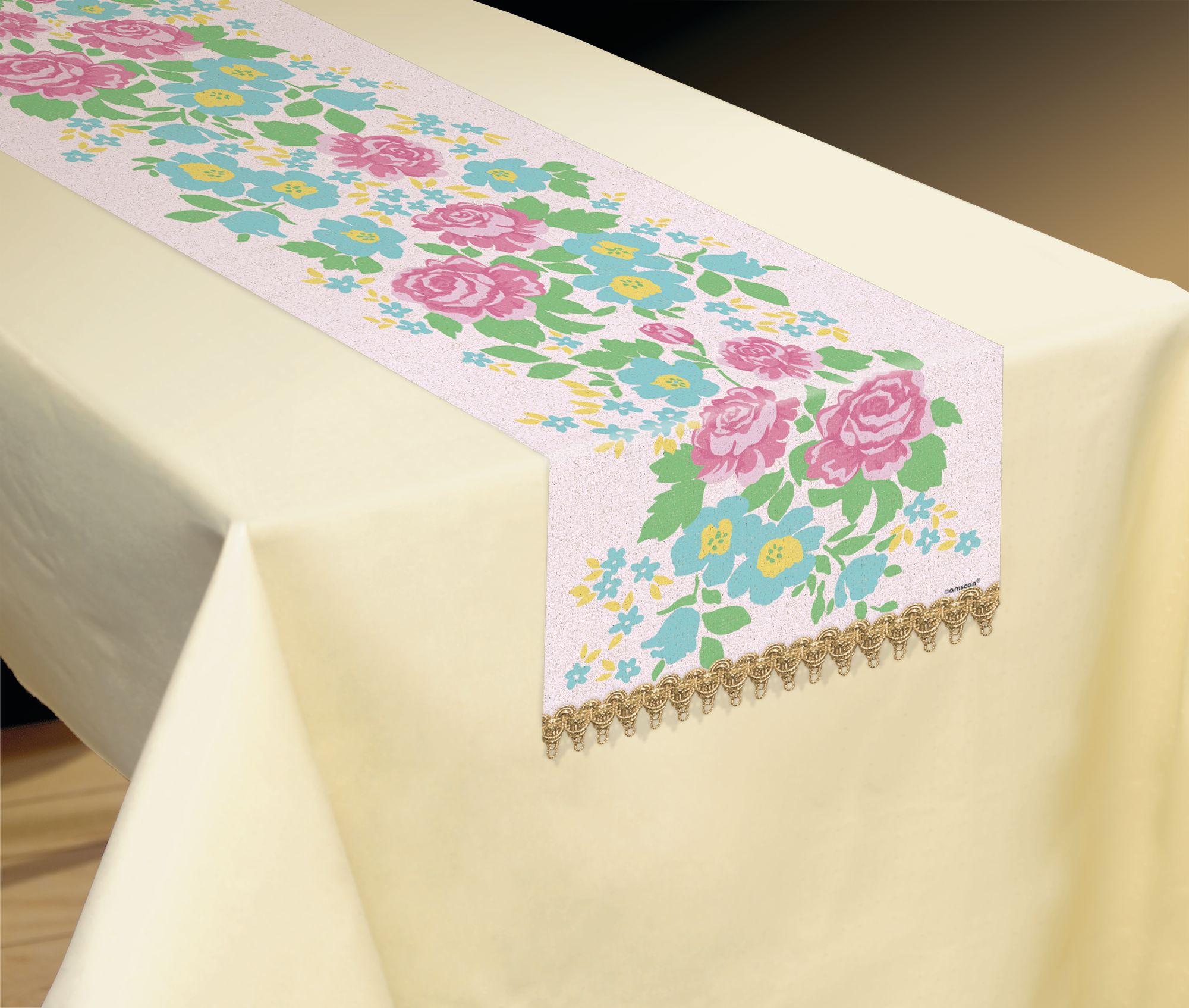 Tea Party Table Runner CloseUp