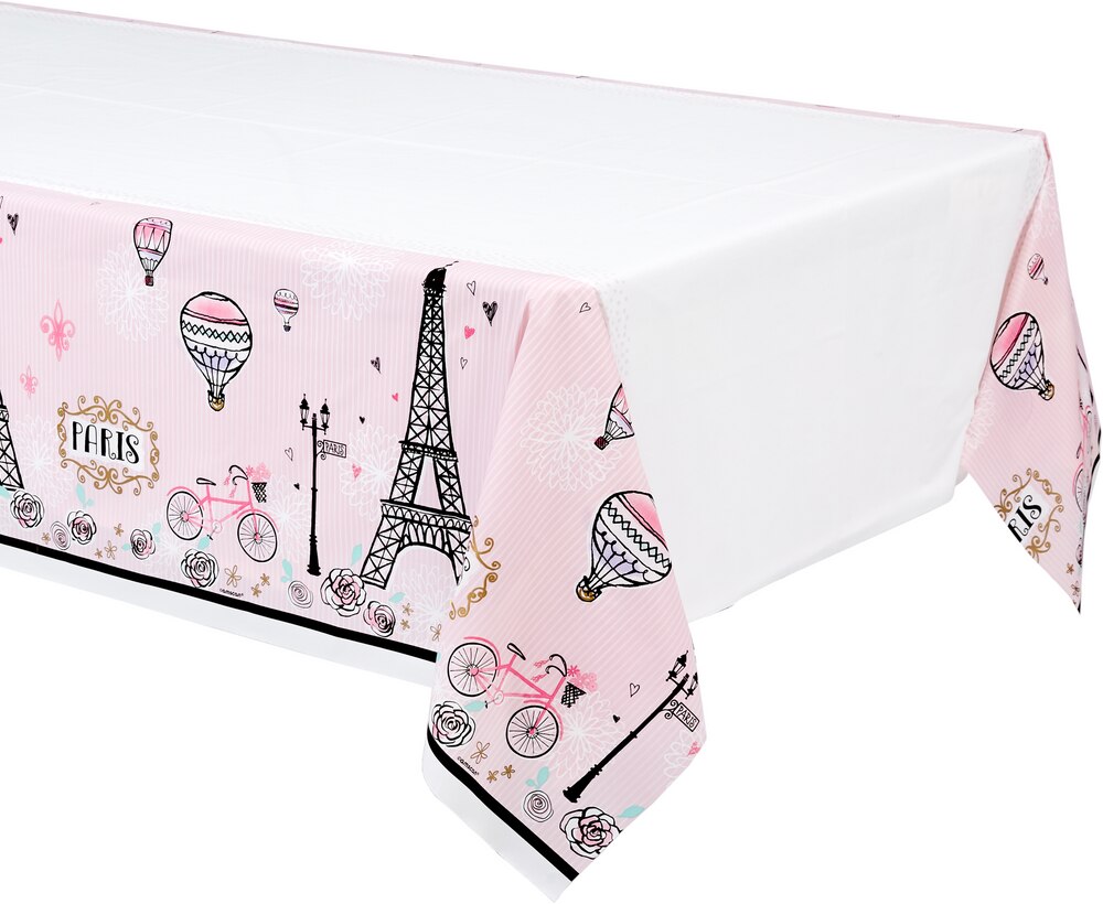 A Day in Paris Vintage Table Cover Canadian Tire