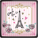 Day in Paris Plates, 8-pk Overhead_Flat