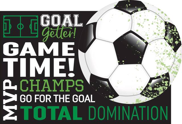 Goal Getter Soccer Invitations, 8-pk Front_Flat