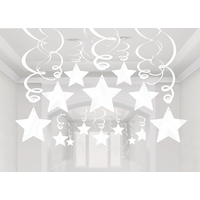 Serpentins décoratifs avec étoiles, paq. 30 Composite_or_Mixed