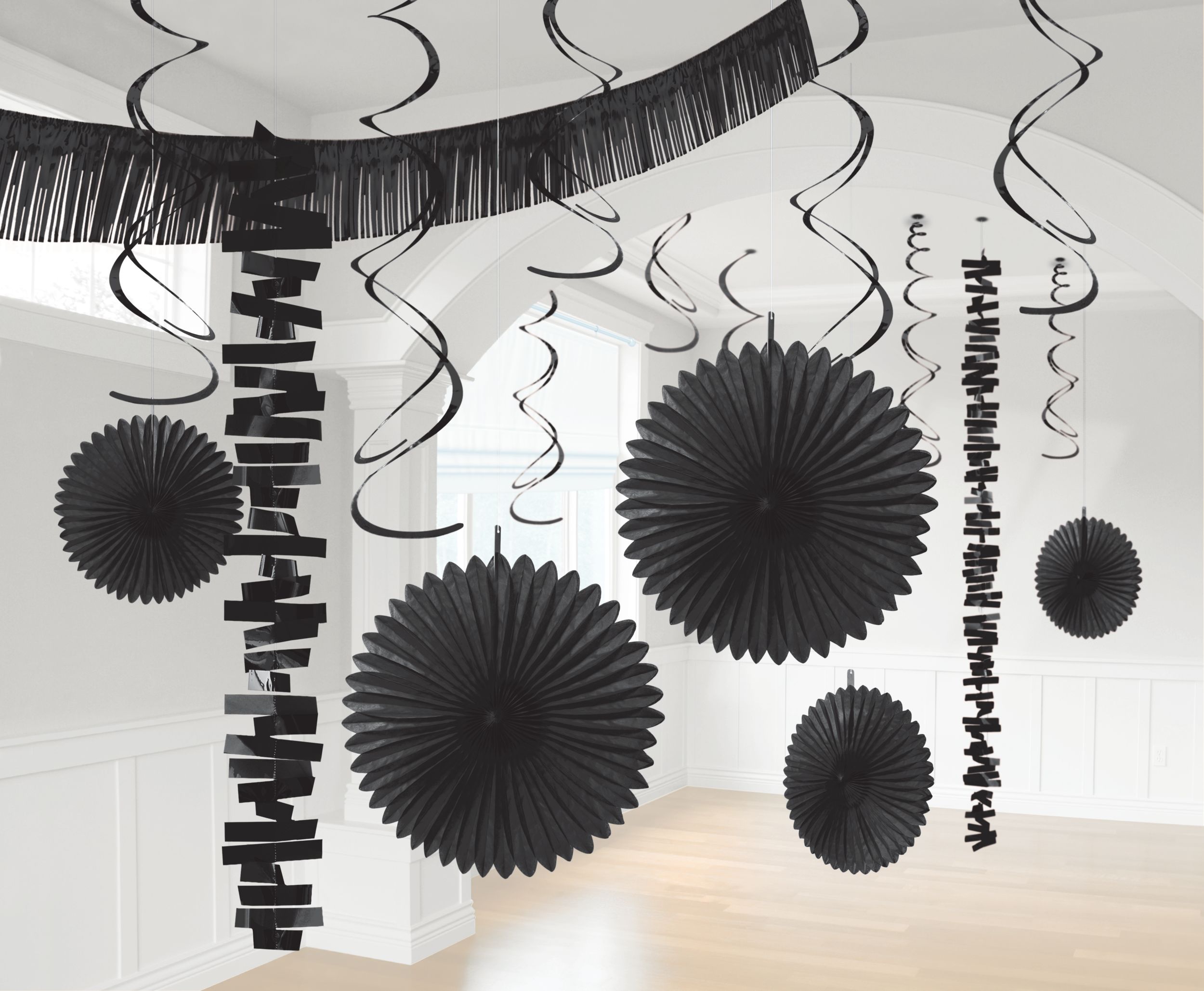 Décoration, noir