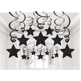 Serpentins à étoile noire, paq. 30 Composite_or_Mixed