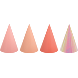 Chapeaux de fête, tons de rose, paq. 12 Front_Flat