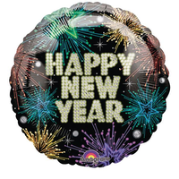 Centre de table en banderole pour fête d'anniversaire, arc-en-ciel, 14 po Front_Flat