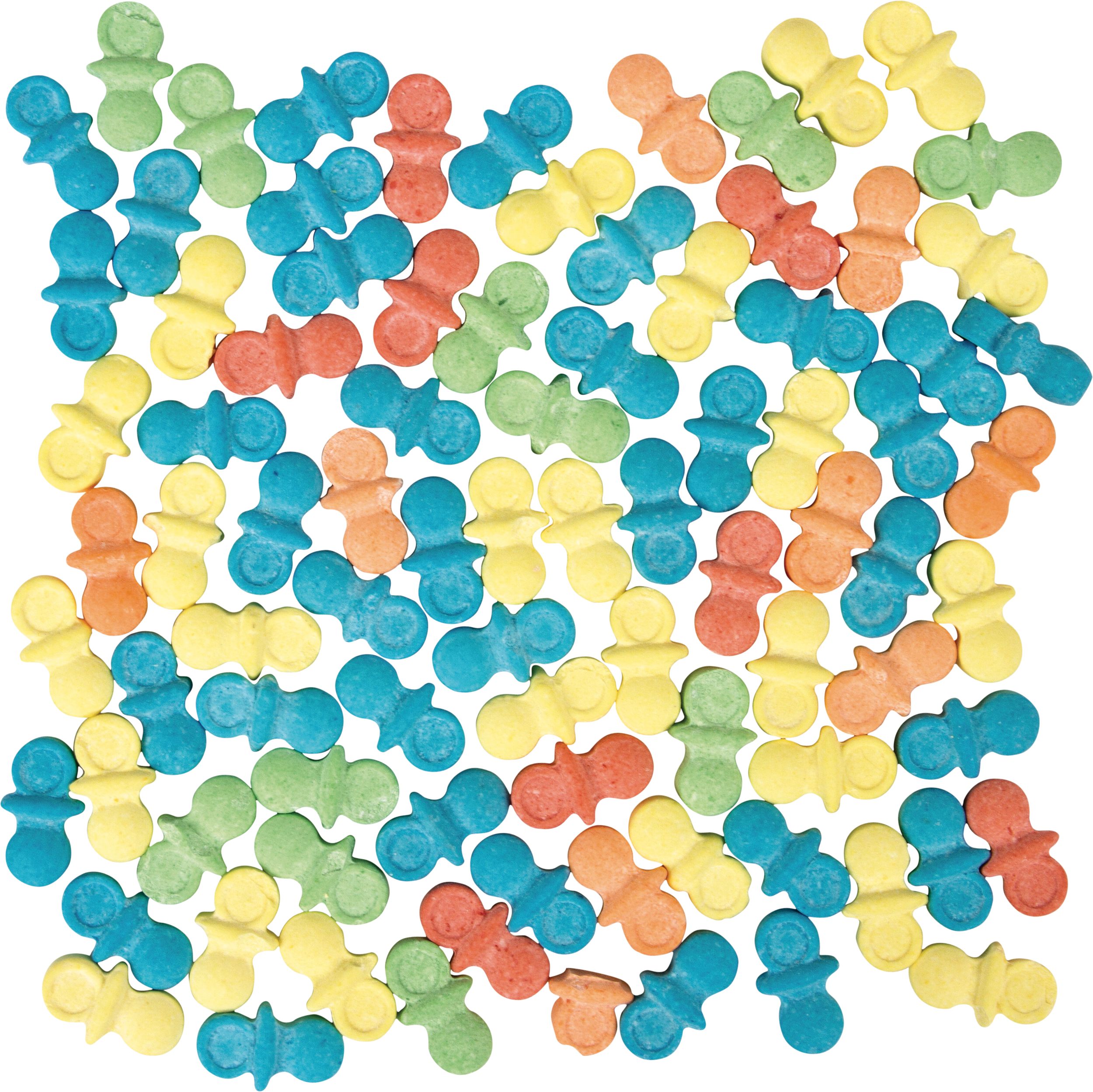 Metallic Shades of Blue Happy Birthday Letter Banner Composite_or_Mixed