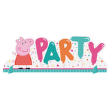 Décoration de table pour fête d’anniversaire Peppa Pig Front_Elevated