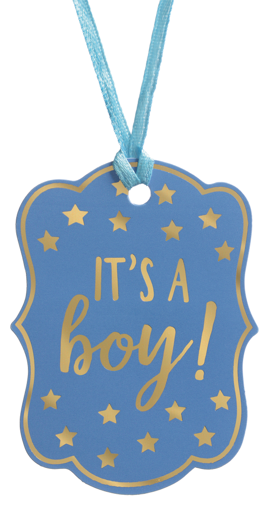 Baby shower favor tags party city 2025