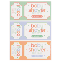 Prize Tickets for Baby Shower, 48-pk Front_Flat