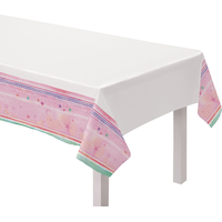 Girl-Chella Birthday Party Paper Table Cover, 54-in x 96-in Front_Angled_Left