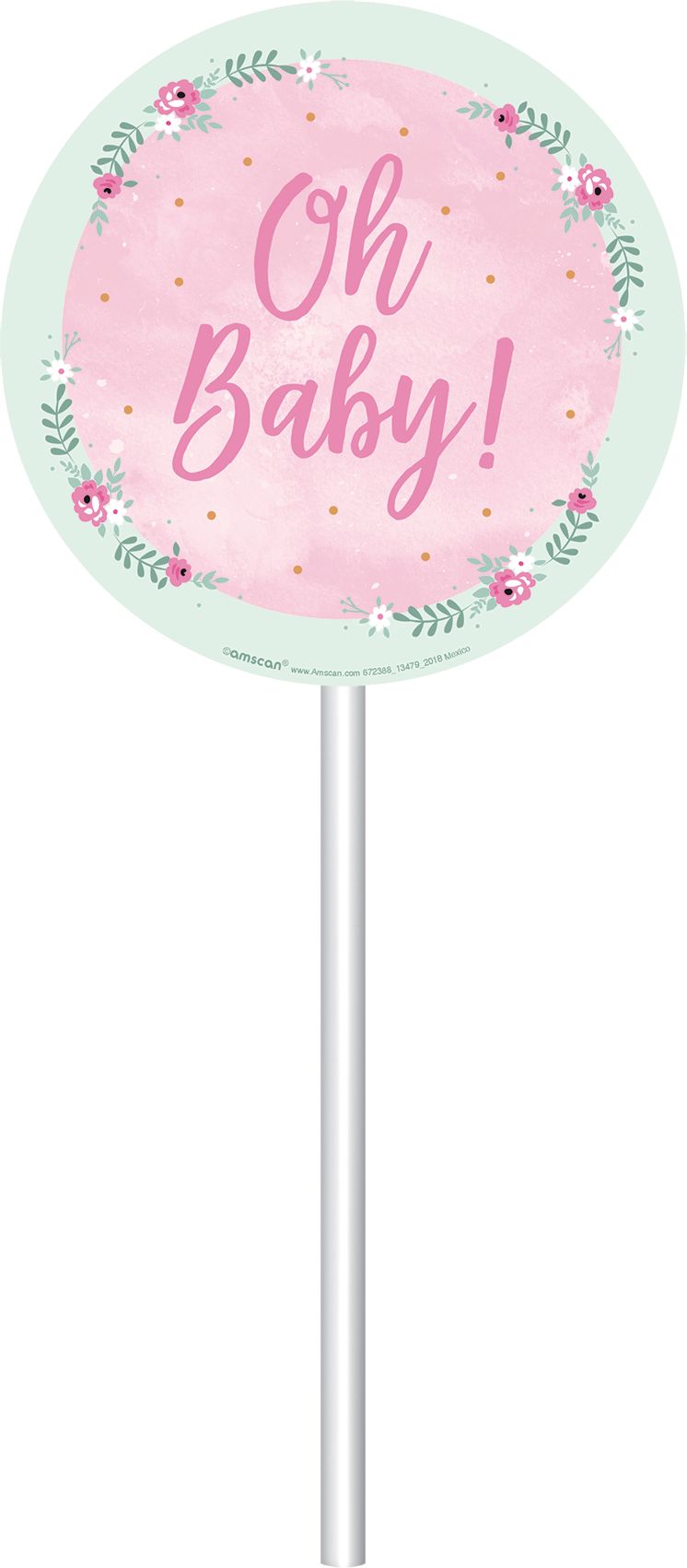 Sweet Swan Scene Setter with Photo Booth Props Front_Flat