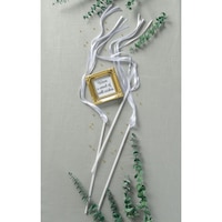 Baguettes de ruban pour mariage, paq. 24 Overhead_Flat