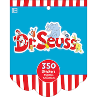 Dr. Seuss Sticker Book for Birthday Party/Everyday Front_Flat