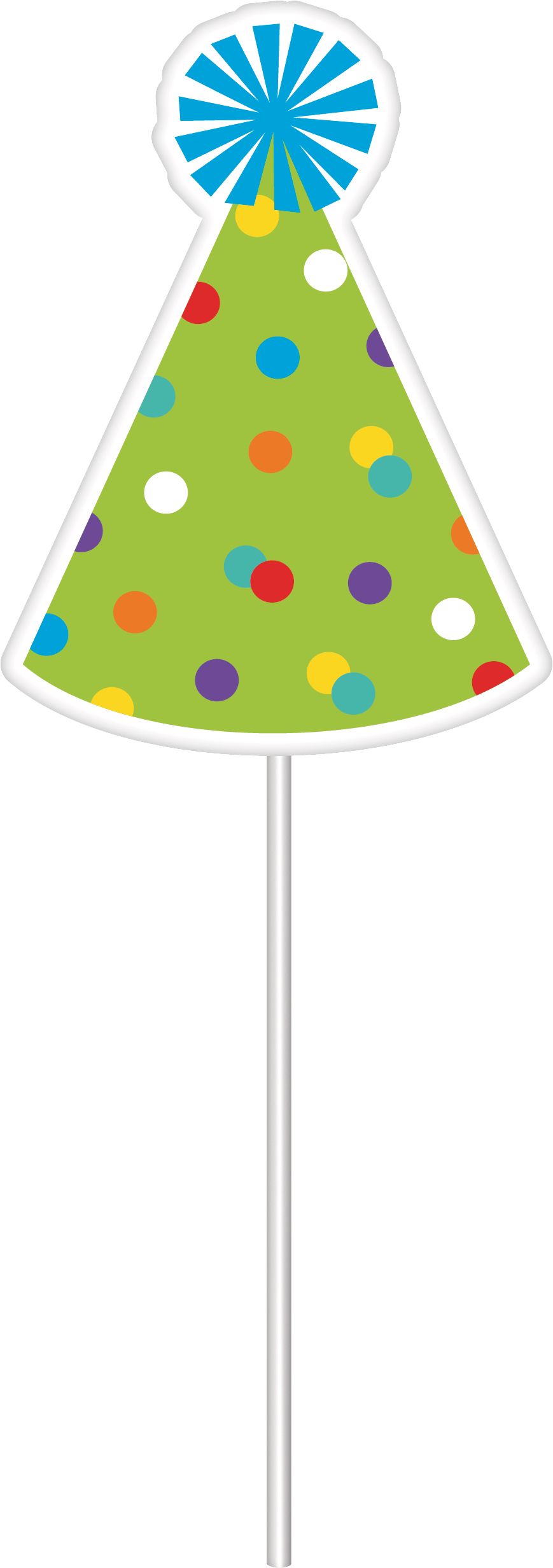 Birthday Balloon "Happy Bday" Plastic Scene Setter Background Decoration with Photo Booth Props, Red/Blue, 40-in, 22-pk, for Birthday Party Front_Flat