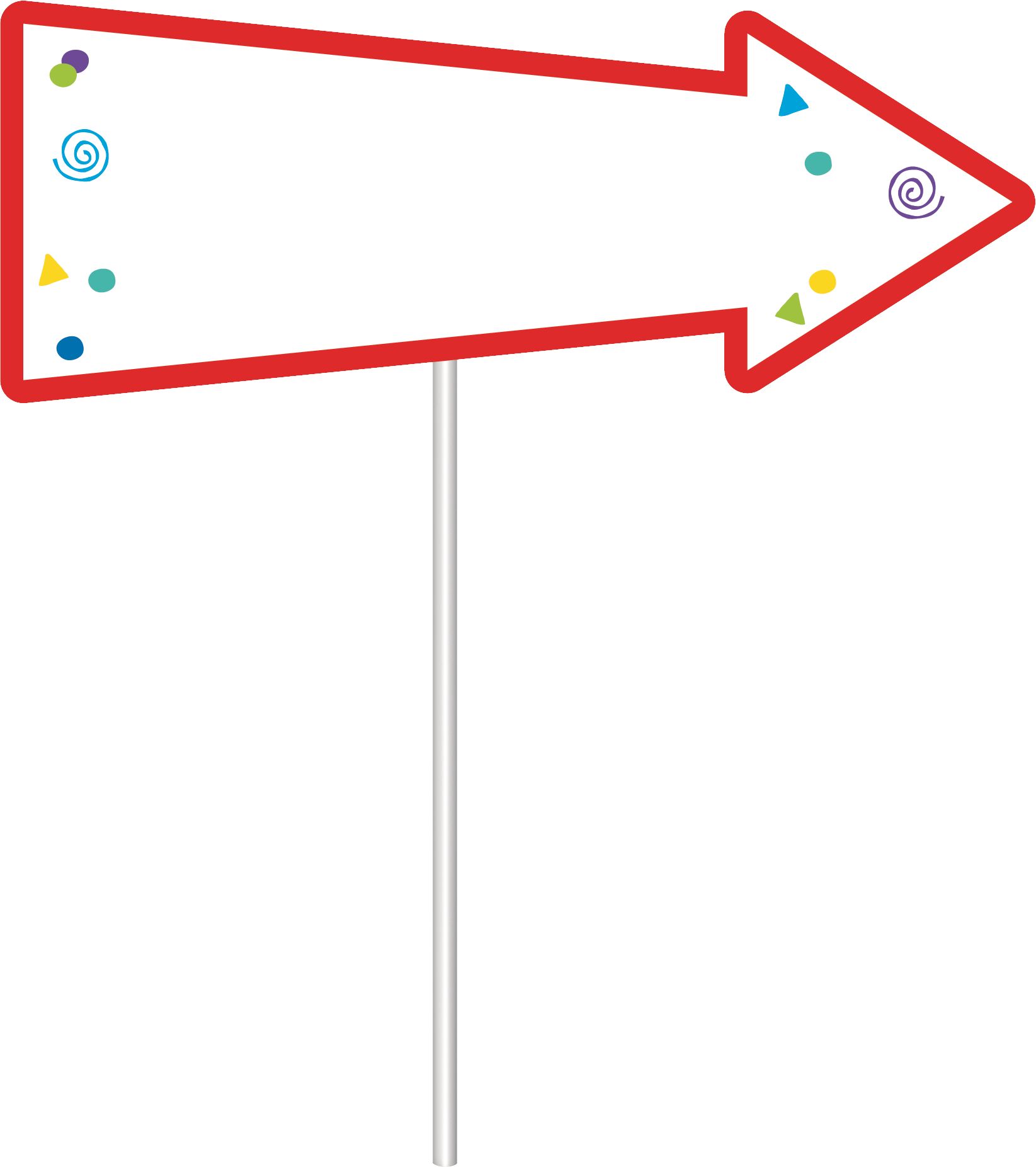 Birthday Balloon "Happy Bday" Plastic Scene Setter Background Decoration with Photo Booth Props, Red/Blue, 40-in, 22-pk, for Birthday Party Front_Flat