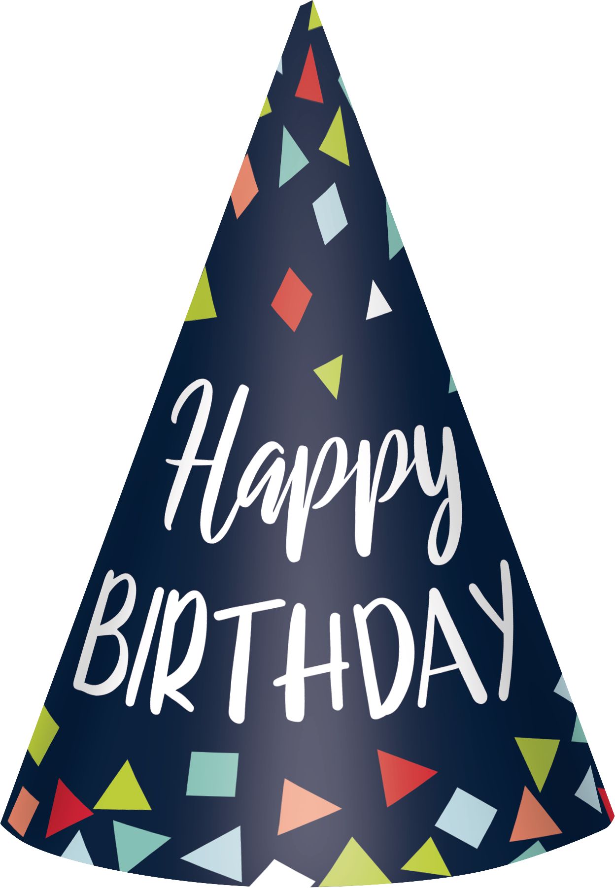 A Reason to Celebrate Happy Birthday Party Hats Front_Flat