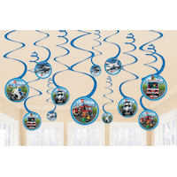LEGO City Hanging Swirl Birthday Party Decorations, 12-pk Composite_or_Mixed