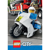 Lego Birthday Party Scene Setter Decoration with Props, 16-pc Front_Flat