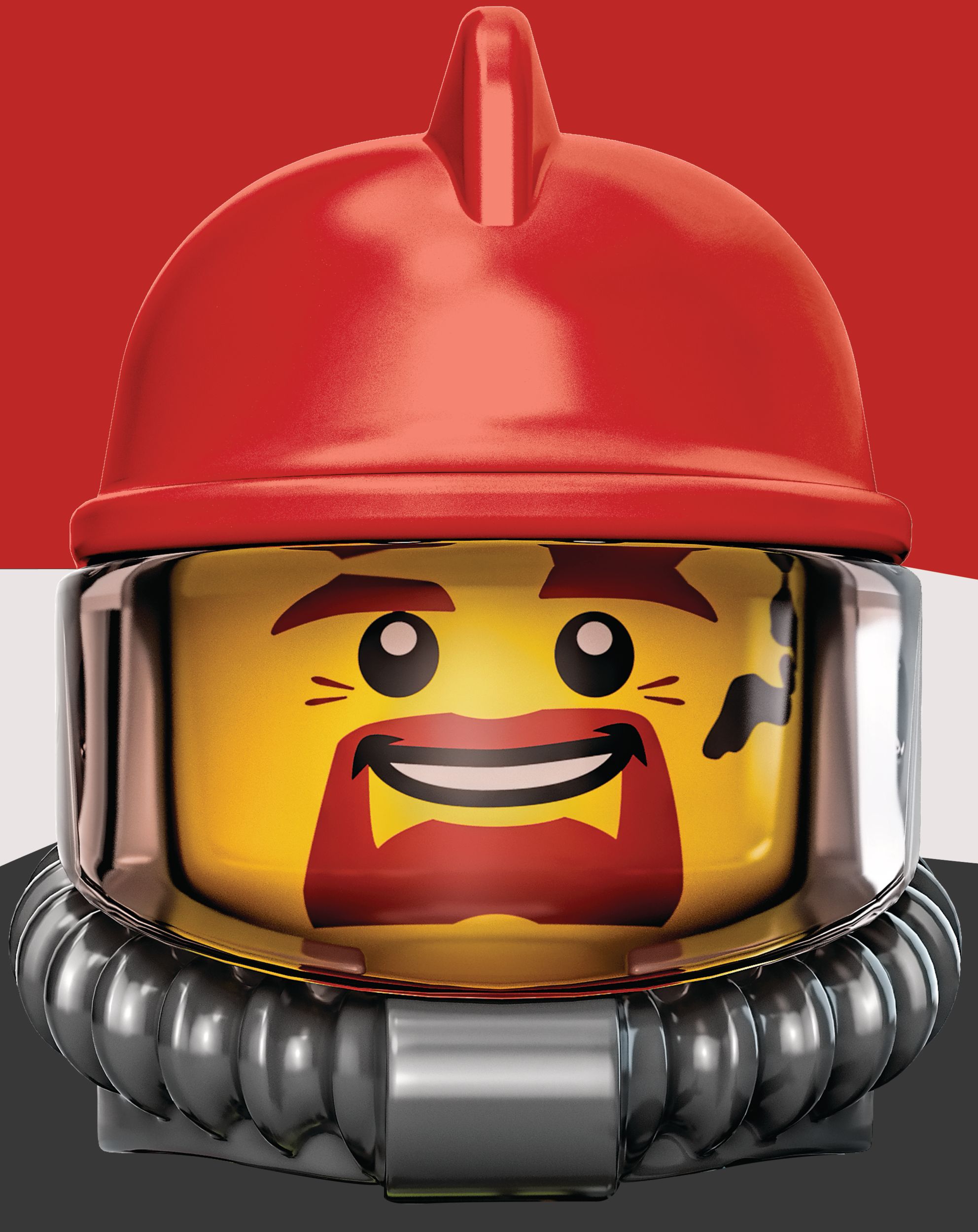 Lego Birthday Party Scene Setter Decoration with Props, 16-pc Front_Flat