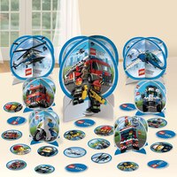 LEGO City Birthday Party Table Decorating Kit Composite_or_Mixed