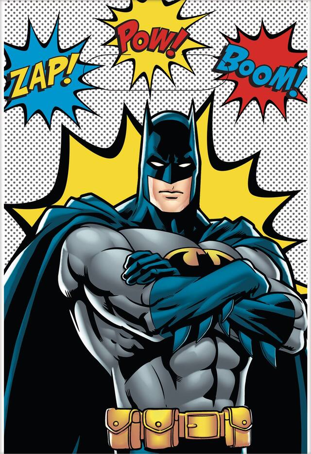 Sacs à surprises pour fête d'anniversaire La Ligue des Justiciers de Batman, paq. 8 Front_Flat