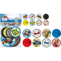 Justice League Heroes Unite Giant Confetti, 48-pc Front_Flat