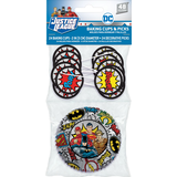 Justice League Heroes Unite Birthday Cupcake Decorating Kit for 24 Front_Flat