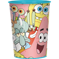 Spongebob Squarepants Birthday Party Favour Cup, 16-oz Front_Elevated
